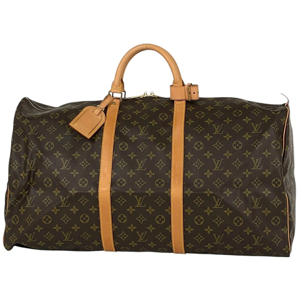 Louis Vuitton Keepall Boston Bag Monogram Brown